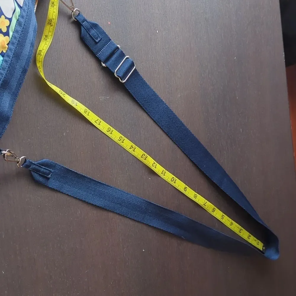 Lesportsac Merimecco Style retro Pop Art Floral Crossbody Shoulder Bag - Picture 15 of 17